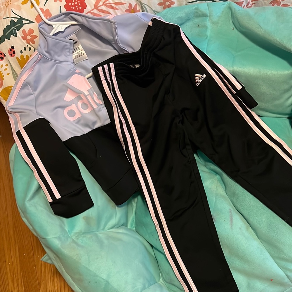 Kids Adidas Track Set